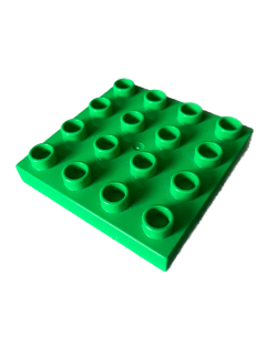 Lego® Duplo® deska 4x4 zelená